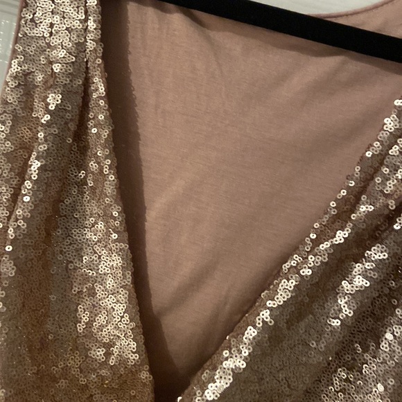 Shine Time Gold Sequin Dress - Picture 7 of 7